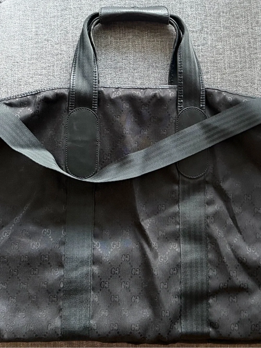 Gucci Black Men’s Large Tote Shoulder Bag